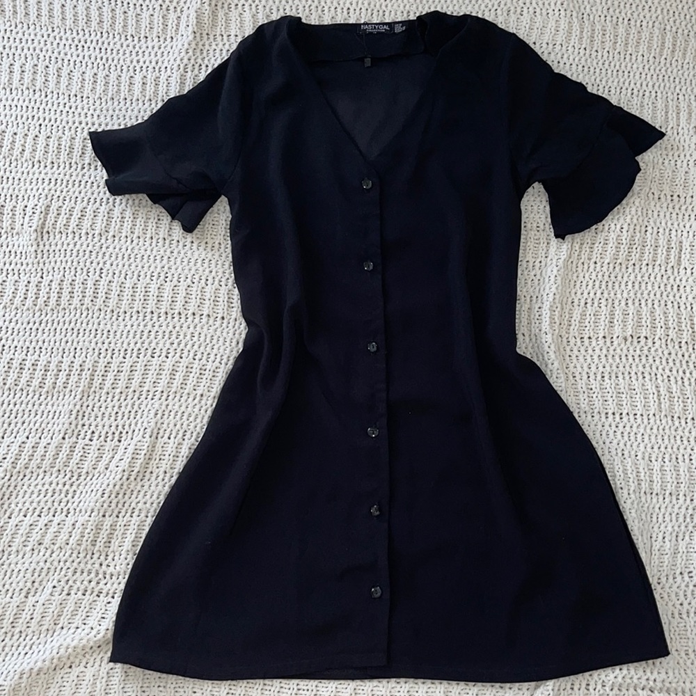 Black Nasty Gal Mini Dress